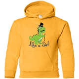 Sweatshirts Gold / YS LikeASir T-Rex Youth Hoodie