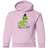 Sweatshirts Light Pink / YS LikeASir T-Rex Youth Hoodie