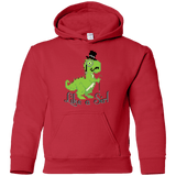 Sweatshirts Red / YS LikeASir T-Rex Youth Hoodie