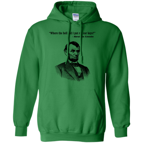 Sweatshirts Irish Green / Small Lincoln car keys Pullover Hoodie
