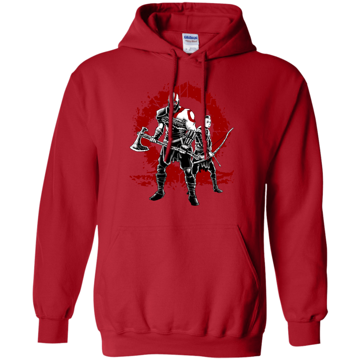 Sweatshirts Red / S Lineage of War Pullover Hoodie