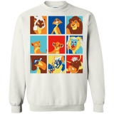 Sweatshirts White / Small Lion Pop Crewneck Sweatshirt