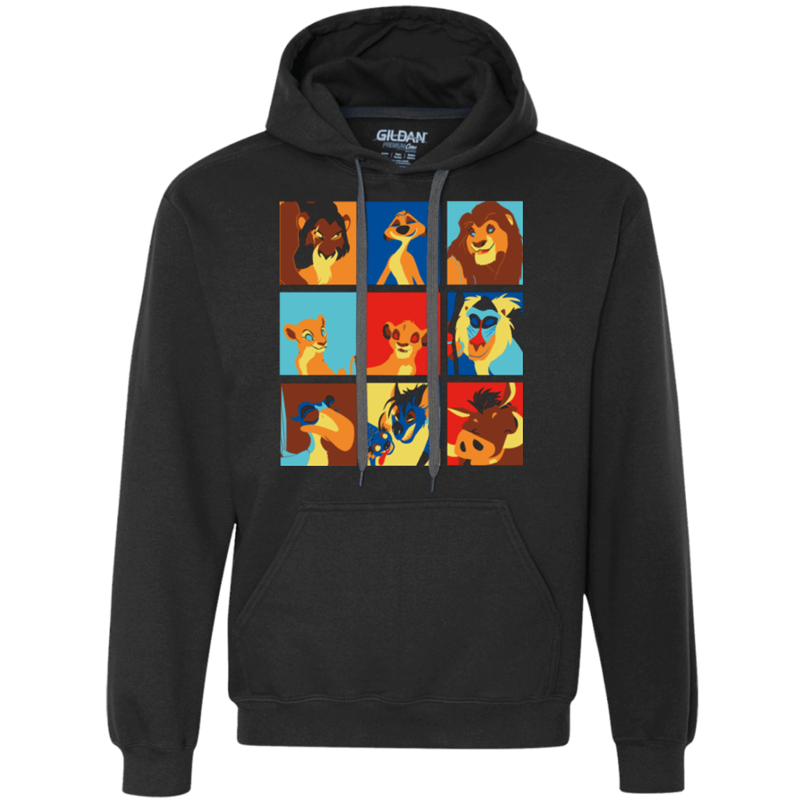 Lion Pop Premium Fleece Hoodie