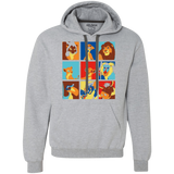 Sweatshirts Sport Grey / Small Lion Pop Premium Fleece Hoodie