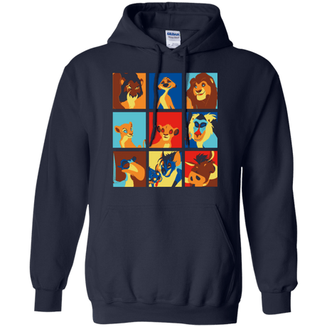 Sweatshirts Navy / Small Lion Pop Pullover Hoodie