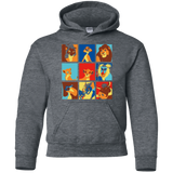 Sweatshirts Dark Heather / YS Lion Pop Youth Hoodie