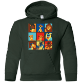 Sweatshirts Forest Green / YS Lion Pop Youth Hoodie