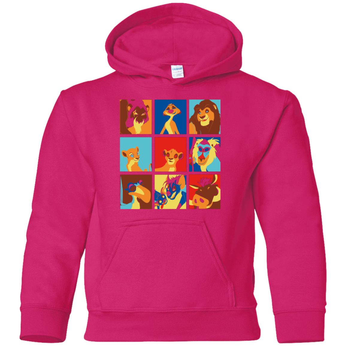 Sweatshirts Heliconia / YS Lion Pop Youth Hoodie