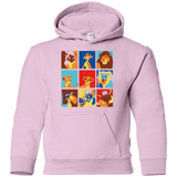 Sweatshirts Light Pink / YS Lion Pop Youth Hoodie