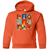 Sweatshirts Orange / YS Lion Pop Youth Hoodie