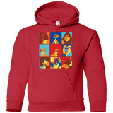 Sweatshirts Red / YS Lion Pop Youth Hoodie