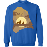 Sweatshirts Royal / Small Lion Portrait Crewneck Sweatshirt