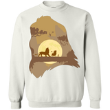 Sweatshirts White / Small Lion Portrait Crewneck Sweatshirt
