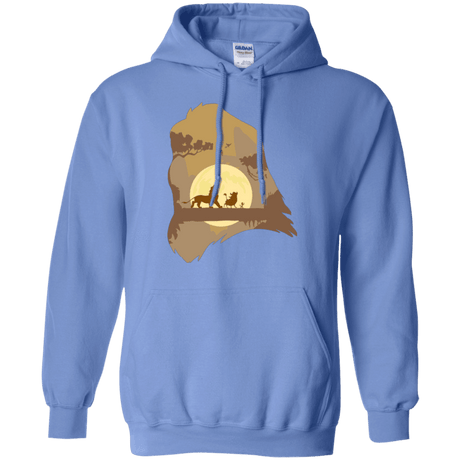 Sweatshirts Carolina Blue / Small Lion Portrait Pullover Hoodie