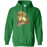 Sweatshirts Irish Green / Small Lion Portrait Pullover Hoodie
