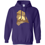 Sweatshirts Purple / Small Lion Portrait Pullover Hoodie
