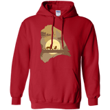 Sweatshirts Red / Small Lion Portrait Pullover Hoodie