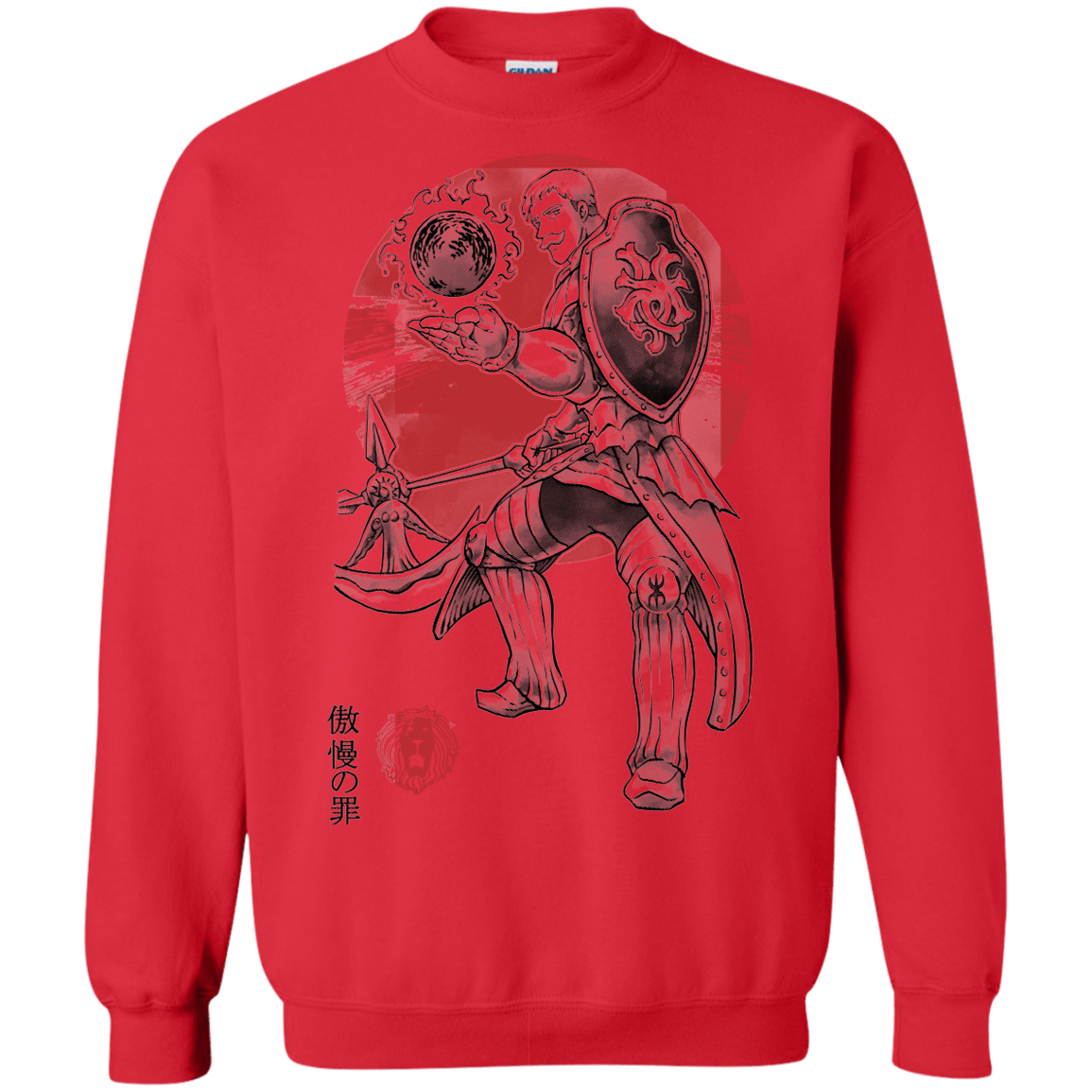 Sweatshirts Red / S Lion Pride Crewneck Sweatshirt