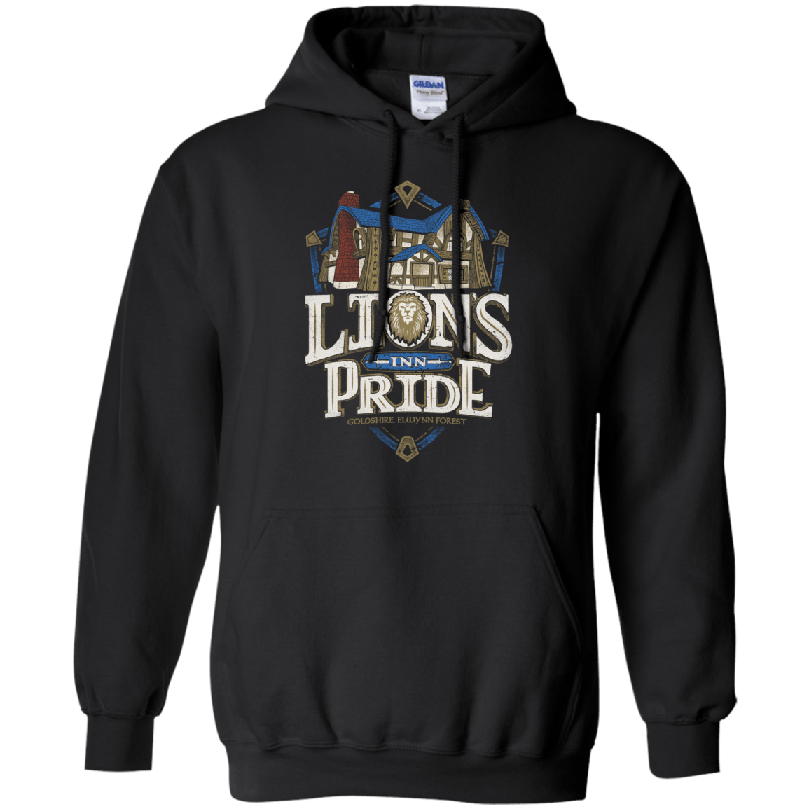 Sweatshirts Black / S Lion's Pride Inn Pullover Hoodie