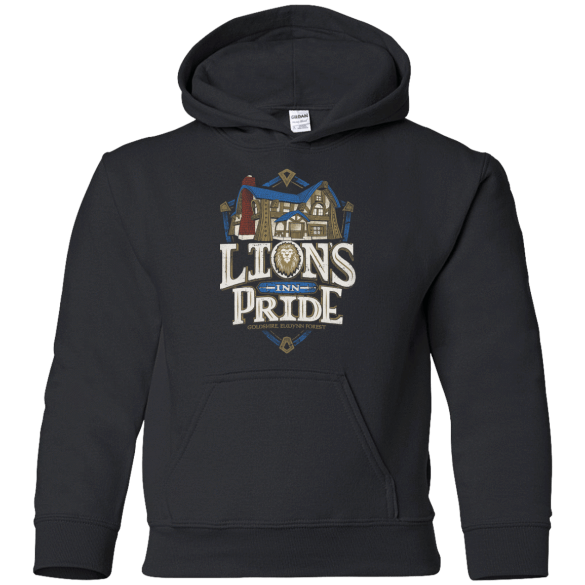 Sweatshirts Black / YS Lion's Pride Inn Youth Hoodie