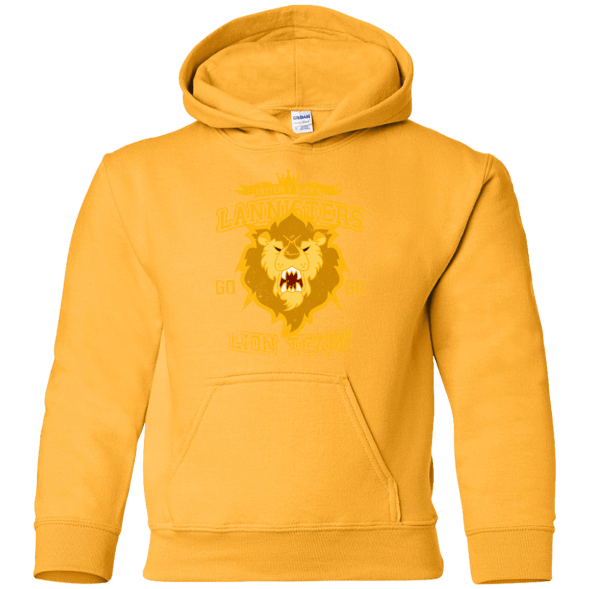 Sweatshirts Gold / YS Lion Team Youth Hoodie