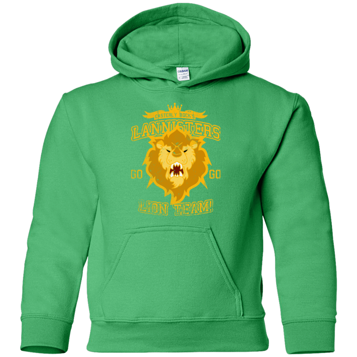 Sweatshirts Irish Green / YS Lion Team Youth Hoodie