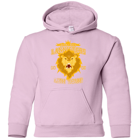 Sweatshirts Light Pink / YS Lion Team Youth Hoodie