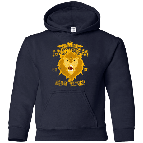 Sweatshirts Navy / YS Lion Team Youth Hoodie