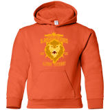 Sweatshirts Orange / YS Lion Team Youth Hoodie