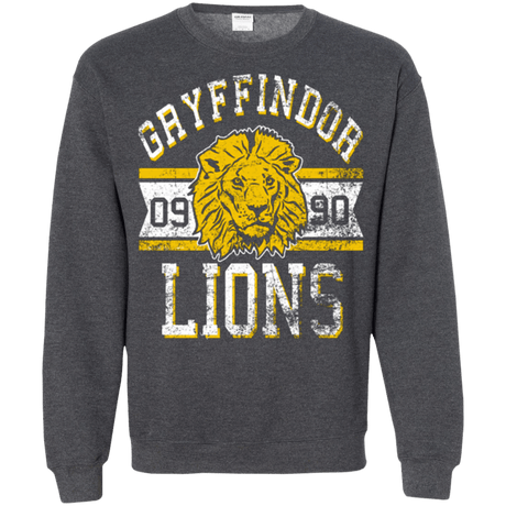 Sweatshirts Dark Heather / Small Lions Crewneck Sweatshirt