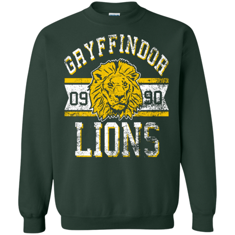 Sweatshirts Forest Green / Small Lions Crewneck Sweatshirt