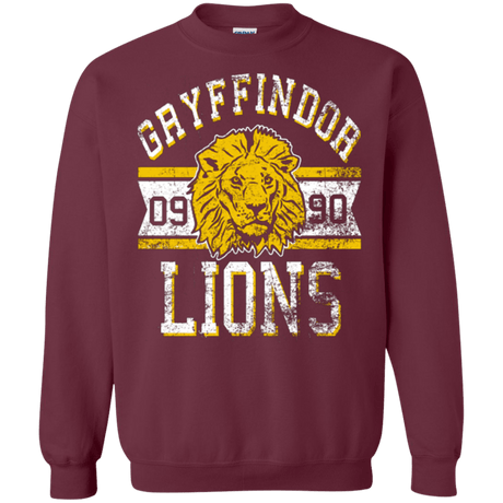 Sweatshirts Maroon / Small Lions Crewneck Sweatshirt
