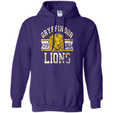 Sweatshirts Purple / Small Lions Pullover Hoodie