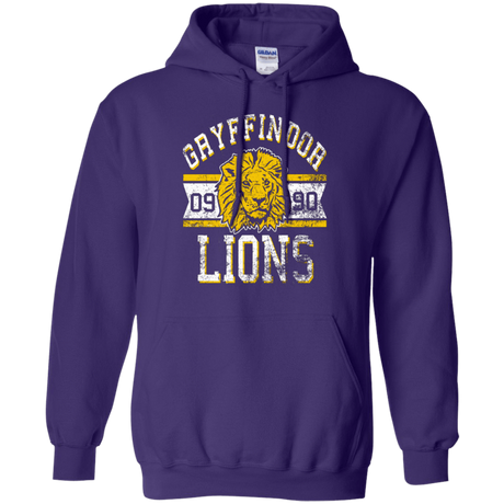 Sweatshirts Purple / Small Lions Pullover Hoodie