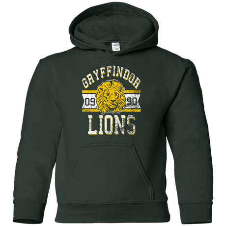 Sweatshirts Forest Green / YS Lions Youth Hoodie