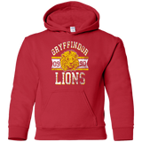 Sweatshirts Red / YS Lions Youth Hoodie