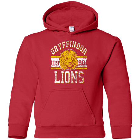 Sweatshirts Red / YS Lions Youth Hoodie