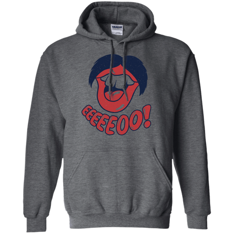 Sweatshirts Dark Heather / S Lips EO Pullover Hoodie