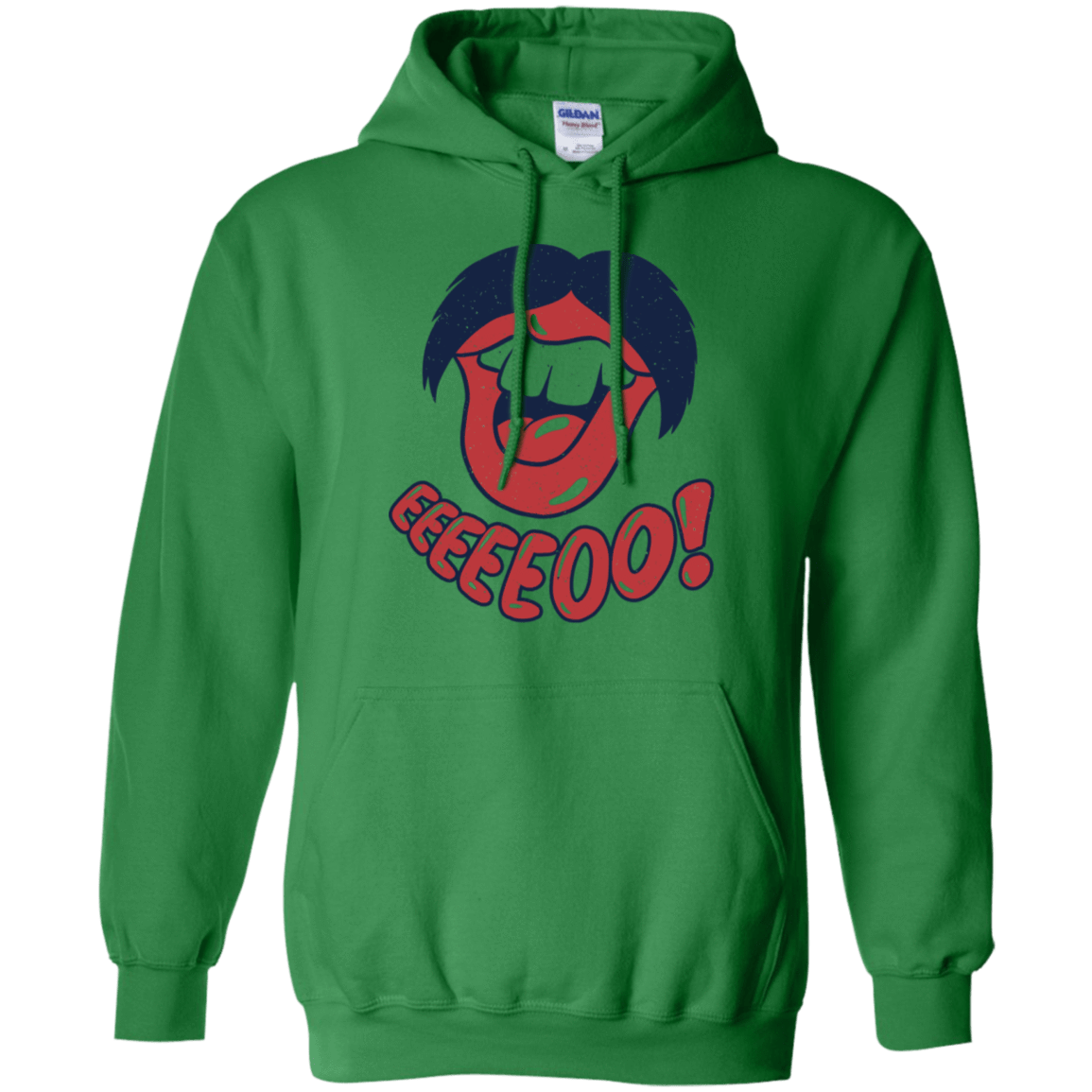 Sweatshirts Irish Green / S Lips EO Pullover Hoodie