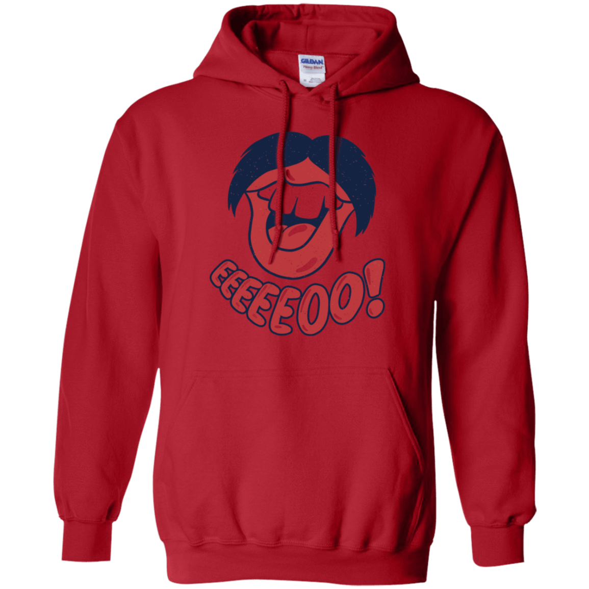 Sweatshirts Red / S Lips EO Pullover Hoodie