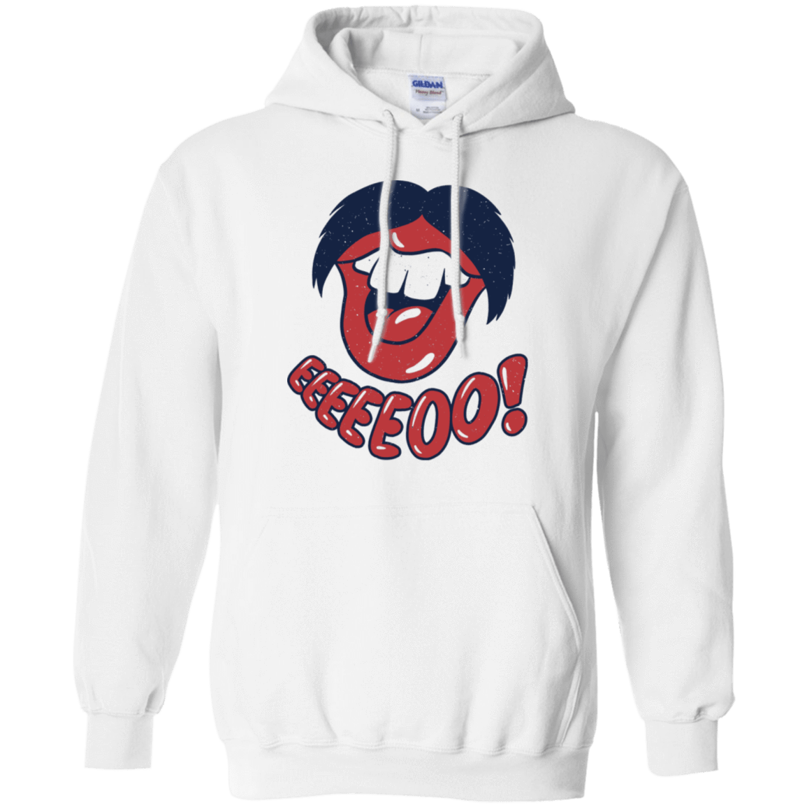 Sweatshirts White / S Lips EO Pullover Hoodie