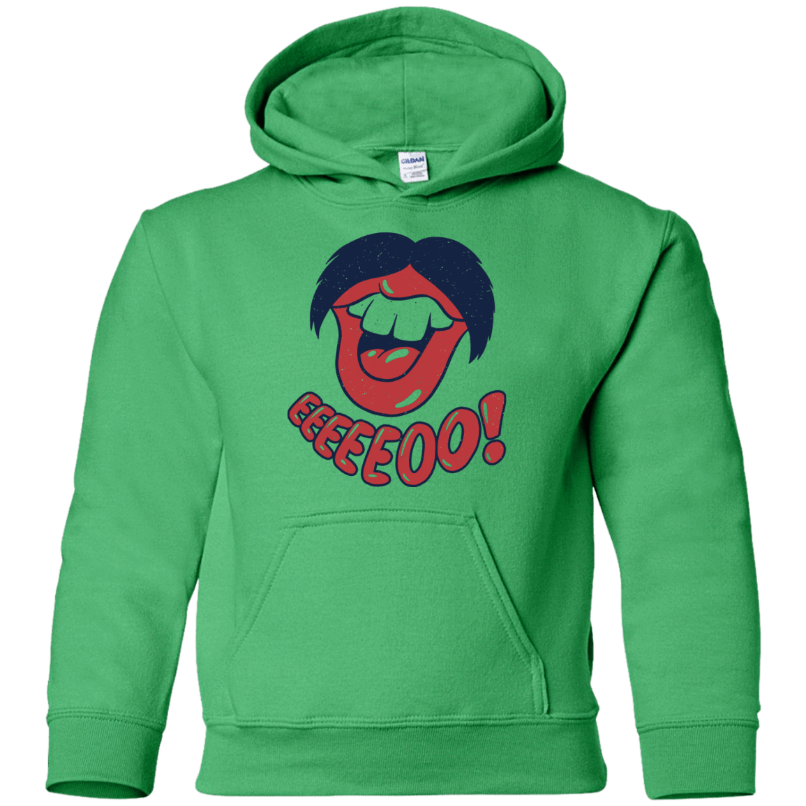 Sweatshirts Irish Green / YS Lips EO Youth Hoodie