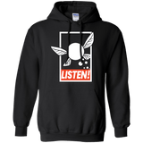 Sweatshirts Black / S LISTEN! Pullover Hoodie