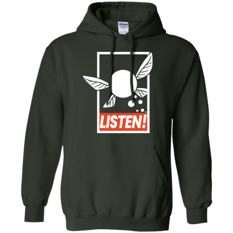 Sweatshirts Forest Green / S LISTEN! Pullover Hoodie