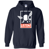 Sweatshirts Navy / S LISTEN! Pullover Hoodie