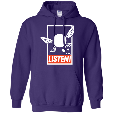 Sweatshirts Purple / S LISTEN! Pullover Hoodie