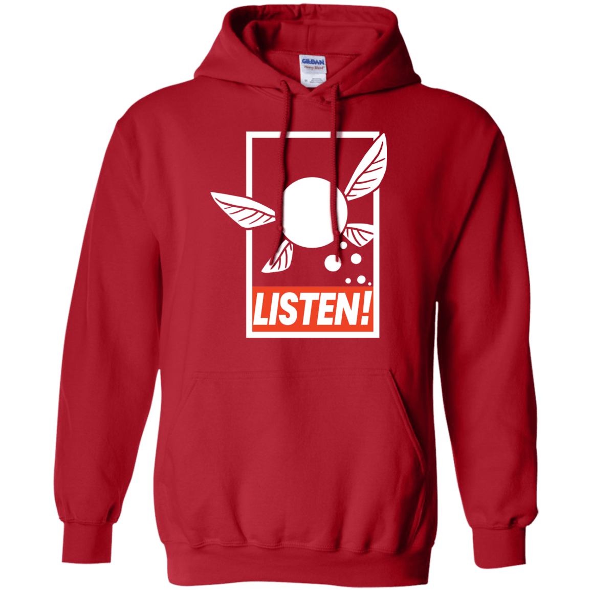 Sweatshirts Red / S LISTEN! Pullover Hoodie