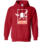 Sweatshirts Red / S LISTEN! Pullover Hoodie