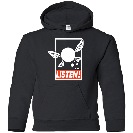 Sweatshirts Black / YS LISTEN! Youth Hoodie