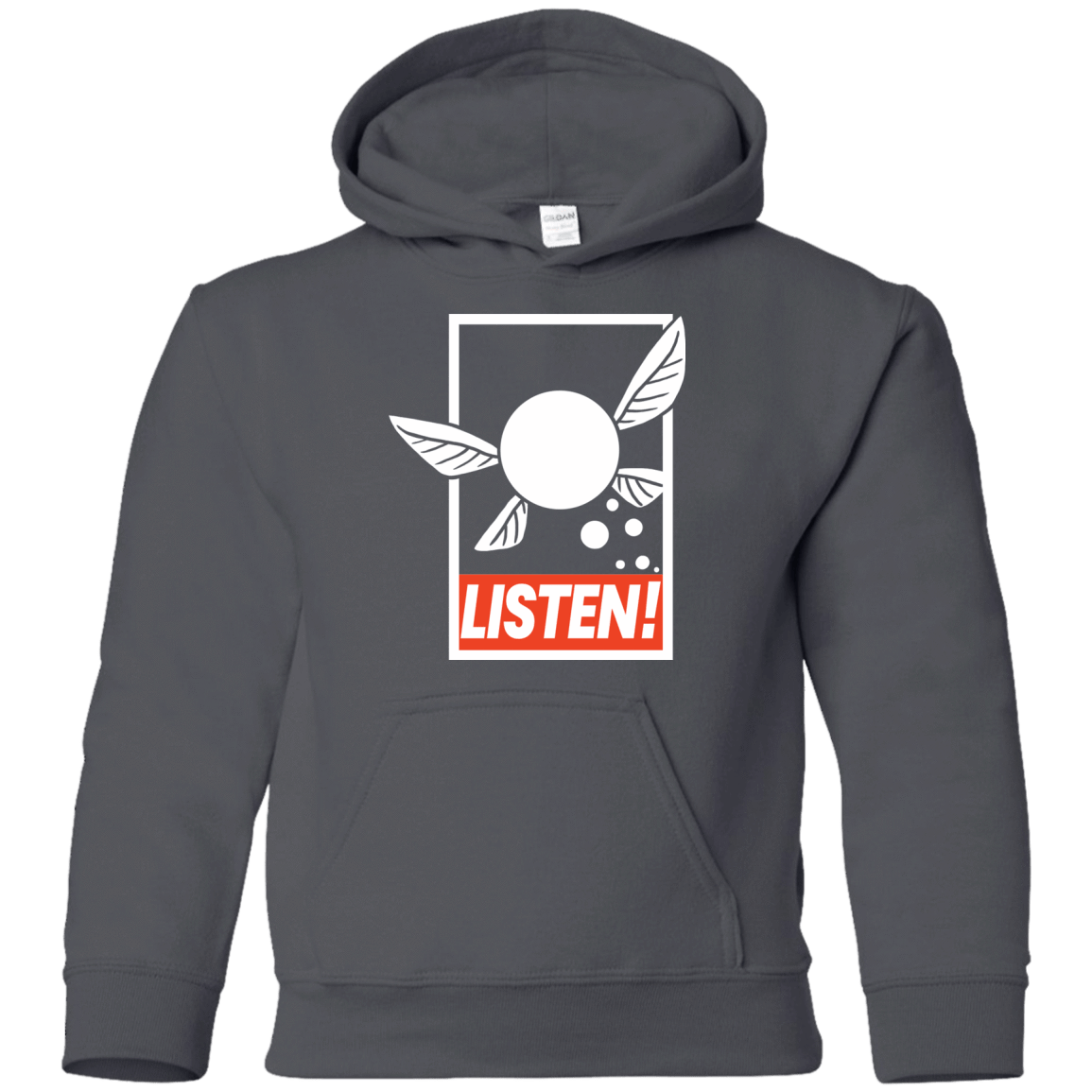 Sweatshirts Charcoal / YS LISTEN! Youth Hoodie